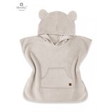 MimiNu dječji pončo za plažu/bazen "M" (4-7 god.) - bež | shoptok.hr