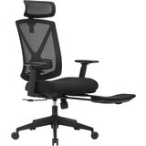Songmics pisarniški stol, črn, OBN61BKV1 | Shoptok.si