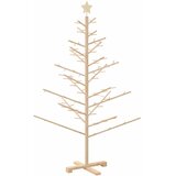  Drveno božićno drvce Prirodna 150 cm Masivno borovo drvo | shoptok.hr