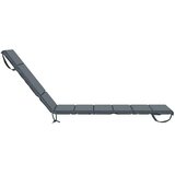  Jastučić za ležaljku GEMERT 100% poliester Plava - Plava 200 x 55 x 3 cm Melange | shoptok.hr