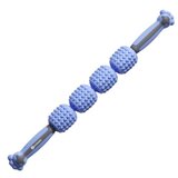 INF Four-Bead Silicone Muscle Roller Stick za globoko sprostitev mišic Blue, (5000339460) Cene