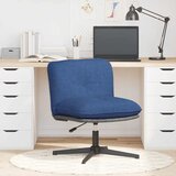 Maison Chic Vrtljiv pisarniški stol - računalniški stol modro blago, (21784394) | Shoptok.si