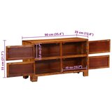  Omara za čevlje 90x35x55 cm Trd les akacija | Shoptok.si