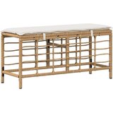  Vrtni set za objed s jastukom 3 pcs Prirodna i Bijela | shoptok.hr