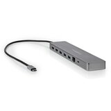 Nedis Vozlišče 10 v 1 USB-C z RJ45 / 3USB-A / 3,5-milimetrskim priključkom / 2USB-C / 2HDMI 0,4 m, Antracit siv, (5000063516) | Shoptok.si