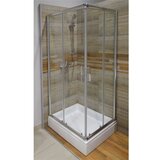 Luxor tuš kabina Kros 100x80 hrom/providna 6mm | ePonuda.com