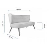 Atelier Del Sofa sofa dvosed bienville indigo blue