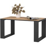 AKORD Nox Klubska Mizica, Hrast Craft/Črna, (5000331771) | Shoptok.si