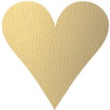 LIND DNA Podmetač od eko kože 30x30 cm Heart Hippo – | shoptok.hr