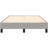  Box spring posteljni okvir svetlo siv 120x200 cm blago, (20684330) | Shoptok.si