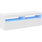 TV ormarići s LED svjetlima 2 kom bijeli 60 x 35 x 40 cm | Eponuda.com
