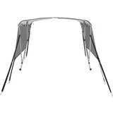 Tenda bimini s 4 luka i mrežastim zidovima 183x(170-182)x137 cm | shoptok.hr