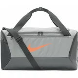 Nike BRASILIA S Sportska torba, siva, veličina