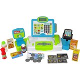 Plastična blagajna za otroke - zelena/modra | Shoptok.si