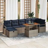  Sjedeća garnitura za vrt 8 kom. poliratan 297,5 x 132,5 x 85 cm | shoptok.hr