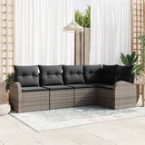  Set sofe s jastukom 5 pcs Siva Poliester | shoptok.hr