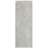 Viseći zidni ormarić siva boja betona 69,5 x 32,5 x 90 cm | shoptok.hr