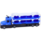  Lora Tow Truck Race Track 2in1 Lights Sounds Signs Cars Blue | shoptok.hr