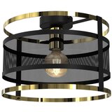  Plafonski luster RIM 1xE27/60W/230V crna/zlatna | Eponuda.com
