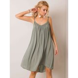 Och Bella Dress-TW-SK-BI-81541.31-khaki Cene