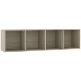 Maison Chic Knjižna omara - Knjižni regal sonoma hrast 143x30x36 cm, (21723302) Cene
