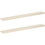  Prozorske klupice 2 kom. Bijela 140 x 15 x 2 cm | shoptok.hr