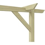  Vrtna pergola 410 x 40 x 203 cm drvena | shoptok.hr