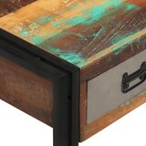  Stolić za kavu s 3 ladice od masivnog recikliranog drva 100 x 50 x 35 cm | Eponuda.com
