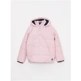 LC Waikiki Basic Girls' Down Jacket with a Hooded