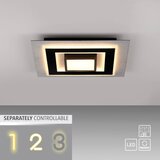 Just LIGHT. 14439-21 - LED plafonsko svetlo CICHIO LED/18,5W/230V + LED/9W crna Slike
