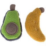 Modern Living set igračaka za mačke Arucas - Set od 2 komada: avokado i banana | shoptok.hr