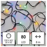 Emos lighting LED božična cherry veriga – kroglice 8 m D5AM05 | Shoptok.si