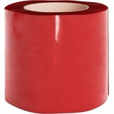 Zavjesa za vrata crvena 200 mm x 1,6 mm 50 m PVC | shoptok.hr