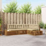  Set vanjskih sofa s jastukom 13 Komad Prirodna i bež | shoptok.hr