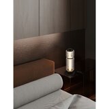 Nova Luce Mat crna staklena LED stolna lampa (visina 39 cm) Liesa – | shoptok.hr