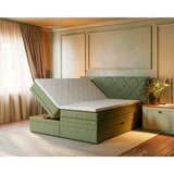 Welnova POSTELJA BOXSPRING 180 cm x 200 cm , tekstil zelena | Shoptok.si