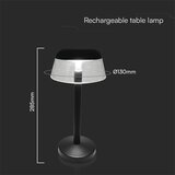  LED prigušiva punjiva dodirna stona lampa LED/3W/5V 3000-6000K crna | Eponuda.com