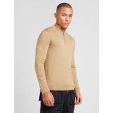 Selected Homme Pulover 'SLHTRAY' svetlo rjava | Shoptok.si