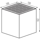 Kanlux 28996-LED solarno zidno svetlo reka LED/3W/230V 3000/4000/6500K IP65 crna | Eponuda.com