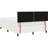  Krevet s podnicom s madracem &amp LED Krem 160x200 cm Kordura tkanina | shoptok.hr