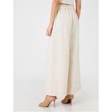 Koton Elastic Waist Jeans Trousers Wide Crop Leg | Shoptok.si