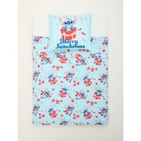 Sinsay Komplet dječje pamučne posteljine s božićnim motivom Stitch | shoptok.hr