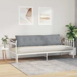  Jastuk za leđa Svijetlo siva 200 x 19 x 50 cm tkanina | shoptok.hr