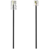 Hama dsl priključni kabel [1x RJ11 vtič 6p4c - 1x RJ45 vtič 8p4c] 3 m črna, (20411098) | Shoptok.si