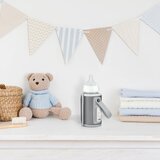 Lionelo Care Thermup Go grelnik otroških stekleničk Grey Silver 1 kos | Shoptok.si