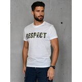 DStreet T-shirt męski z nadrukiem biała | shoptok.hr