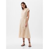 GAP Linen Shirt Midi Dress - Women's | Shoptok.si