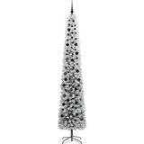 vidaXL Umestno božično drevo Zelena 270 cm PVC in Jeklo in Plastika | Shoptok.si