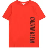 Calvin Klein Swimwear Majica rdeča / črna