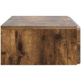 Stolna montirana na zid Dimljeni hrast 87,5 x 34,5 x 17 cm | shoptok.hr